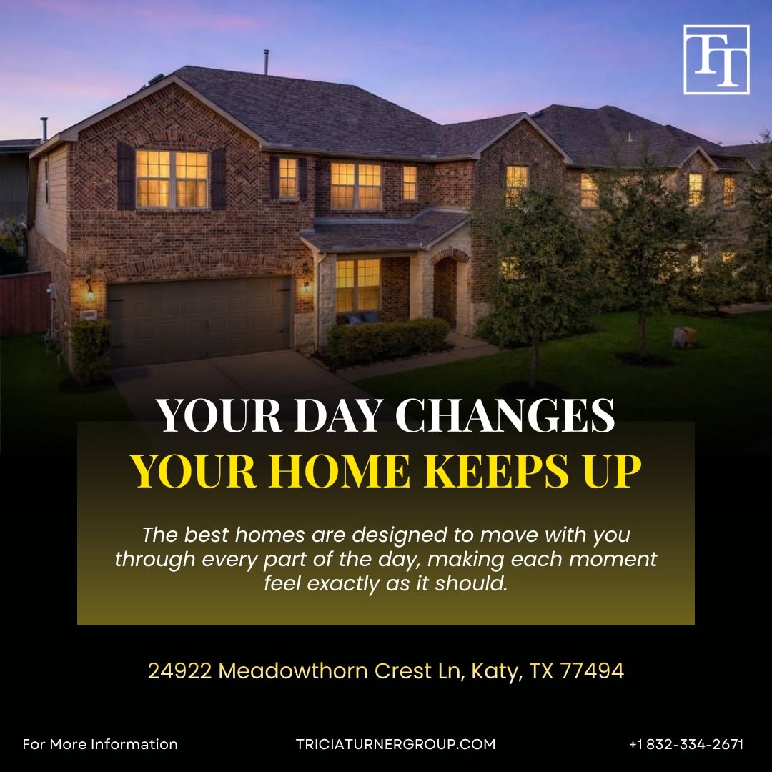Tricia Turner Group lifestyle campaign for 24922 Meadowthorn Crest Lane